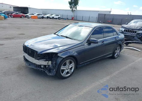 2011 Mercedes-Benz C 300 Luxury/Sport from USA, damaged, VIN WDDGF5EBXBA512436